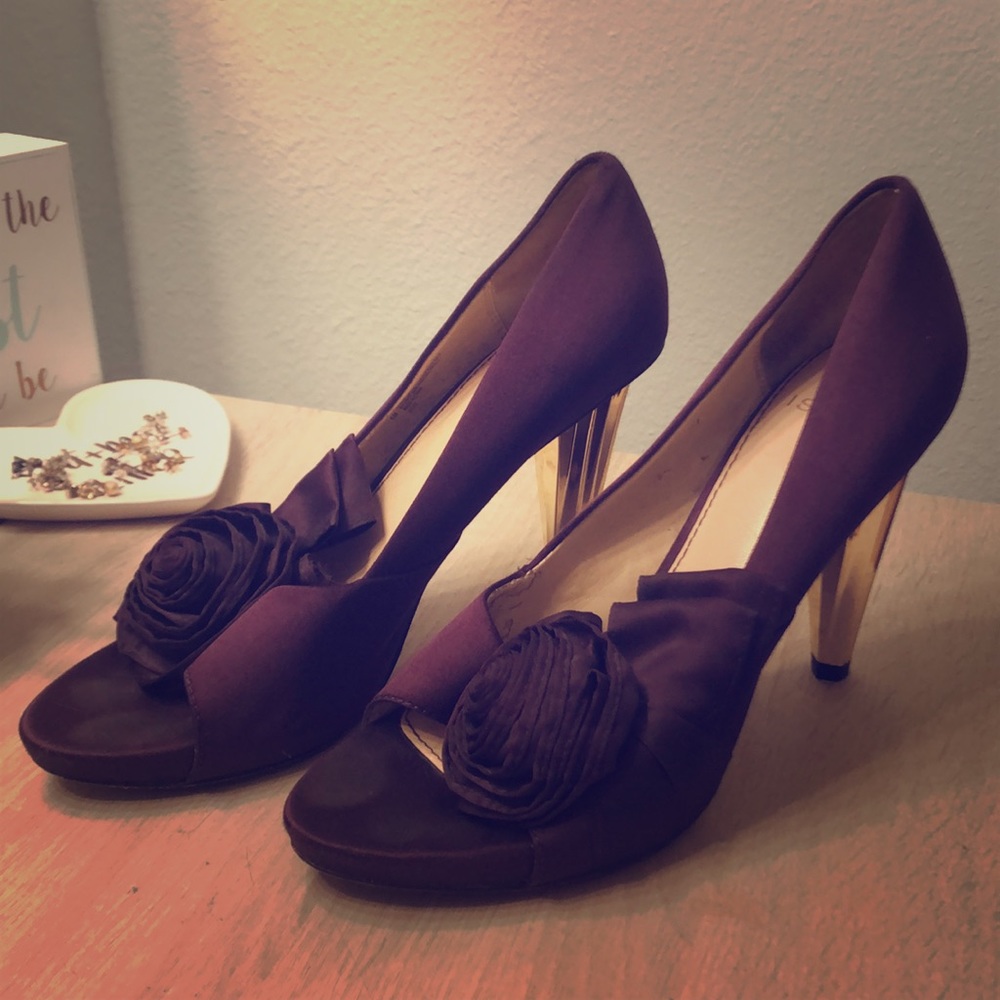 Purple heels!